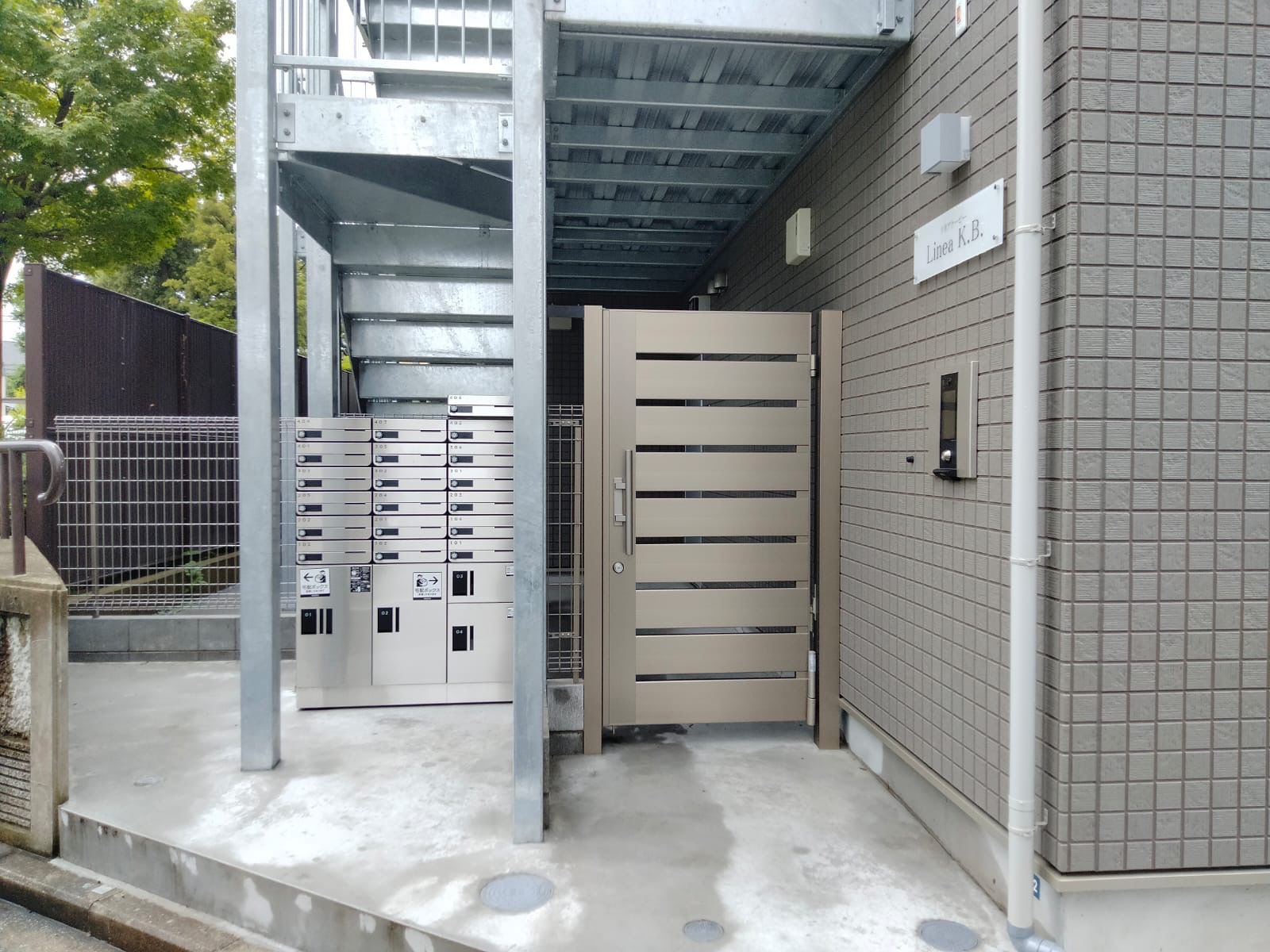 Lineaアパート 給排水設備一式工事 施工写真 2